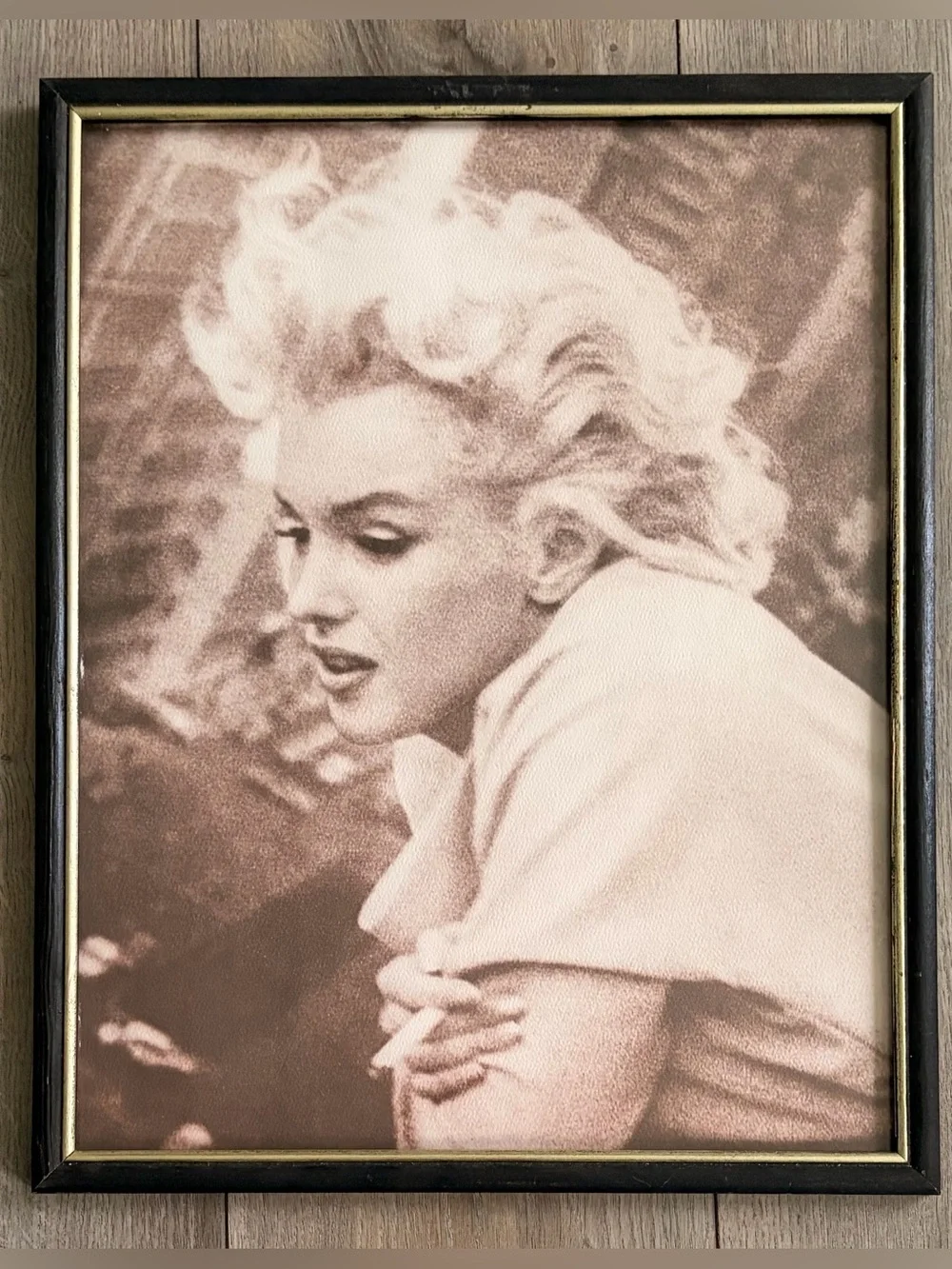 Vintage Marilyn Monroe Oversized Framed Art Prints Lot of 5